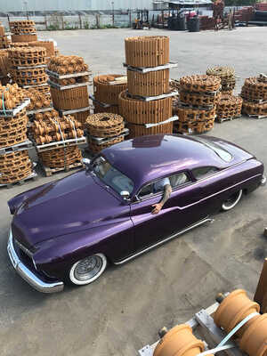 Mercury Eight Custom "Butch Blueberry". 1950 г.